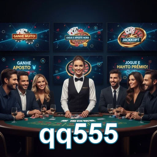 Jogadores desfrutando de jogos de mesa no qq555.