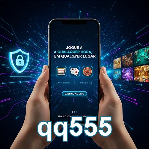 Tela do aplicativo qq555 mostrando jogos ao vivo disponíveis.